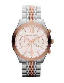 Michael Kors MK5763 Women's Two-Tone Stainless Steel Chronograph 42mm Watch