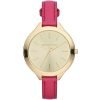 Michael Kors Runway Gold Women's Mk2298 Leather Watch-0