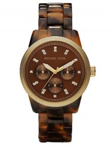Michael Kors Jetset Grey Women's Mk5038 Resin Watch-0
