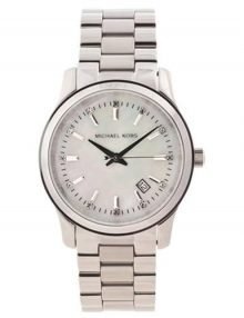 Michael Kors Wrist Mother Of Pearl Women's Mk5338 Steel Watch-0