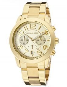 Michael Kors Mercer Gold Women's Mk5726 Gold Watch-0