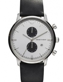 Emporio Armani Chronograph Stainless Steel Classic Men's Watch AR0385
