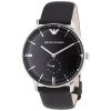 Armani Gianni Black Men's Ar0382 Leather Watch-0