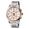 Casio Edifice Ef-530P-7A Silver Mens' Steel Sports Watch-0