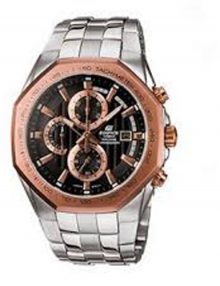 Casio Edifice Ef-531D-1A Black Mens' Steel Sports Watch-0