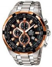 Casio Edifice Ef-531D-1A2V Black Mens' Steel Sports Watch-0