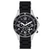 MARC JACOBS MBM2551 Women's Black Silicone Wrapped Stainless Steel Watch