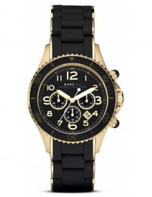 Marc by Marc Jacobs MBM2552 Rock Chrono Silicone Wraped Watch
