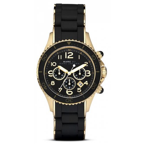 Marc by Marc Jacobs MBM2552 Rock Chrono Silicone Wraped Watch