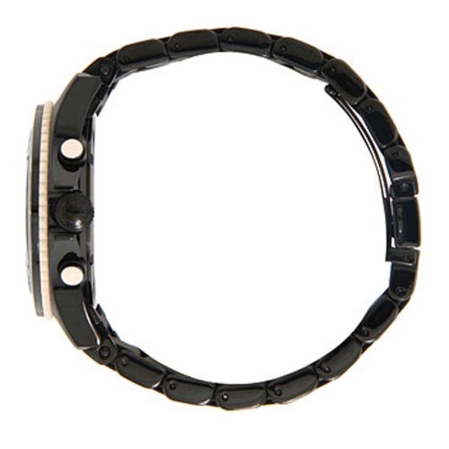 Marc By Marc Jacobs Rock Black Silicone Chronograph Watch MBM2583