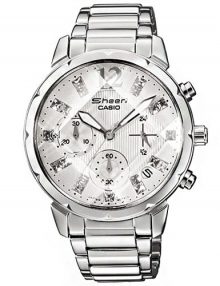 Casio Sheen Silver Women's Shn-5017D-7A Steel Watch-0