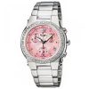 Casio Sheen Pink Women's Shn-5500D-4A Steel Watch-0