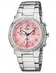 Casio Sheen Pink Women's Shn-5500D-4A Steel Watch-0