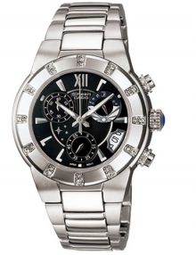 Casio Sheen Black Women's Shn-5502D-1A Steel Watch-0