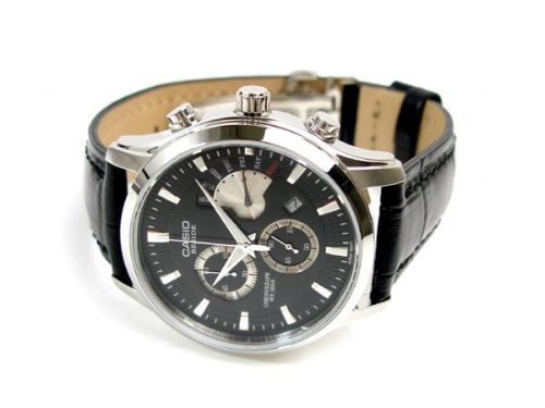 CASIO BEM-501L-1A BESIDE CHRONOGRAPH WATCH