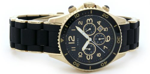 Marc by Marc Jacobs MBM2552 Rock Chrono Silicone Wraped Watch
