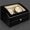 Watch case Automatic 4 Leather Black