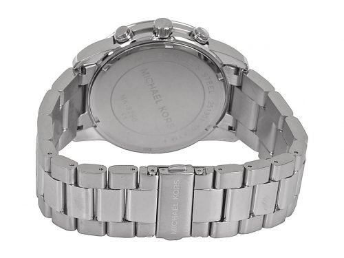 Michael Kors Men's MK8290 Chronograph Silver Steel Bracelet Quartz Watch