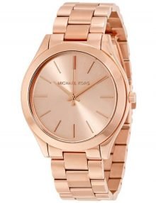 Michael Kors Runway Mk3197 Rose Gold Womens' Rose Gold Slim Watch