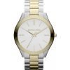 Michael Kors Runway Mk3198 Silver Womens' Gold Two Toned Watch-0