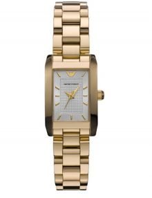 Emporio Armani AR0360 Ladies Classic Stainless Steel Gold Watch