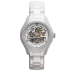Emporio Armani AR1415 Men's Ceramic White Skeleton Dial Watch