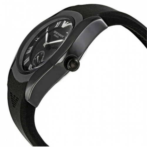 Emporio Armani AR1432 Men's Sports Leo Unisex Black Watch