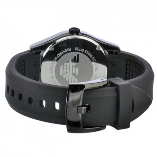 Emporio Armani AR1432 Men's Sports Leo Unisex Black Watch