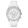 Armani Ceramica AR1435 Chrono white Dial Men's watch