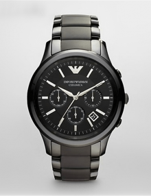 Emporio Armani AR1451 Black Ceramica Mens Watch