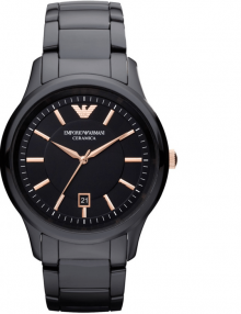 Emporio Armani AR1466 Ceramica Black Men Watch