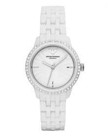 Emporio Armani AR1477 Classic Ladies Ceramica Watch