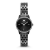 Emporio Armani AR1480 Black Ceramic Case Watch Black Silicone