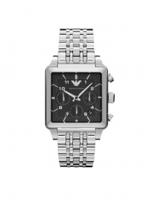 Emporio Armani AR1626 Square Chronograph Mens Watch