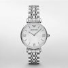Emporio ARMANI AR1682 Damenuhr Silber Edelstahl Original Neu