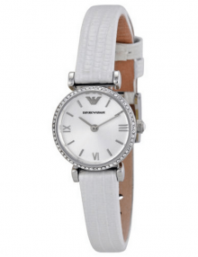 Emporio Armani AR1686 Classic Retro Leather Ladies Watch