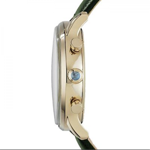 Emporio Armani AR1722 Mens Classic Retro Watch Green Strap