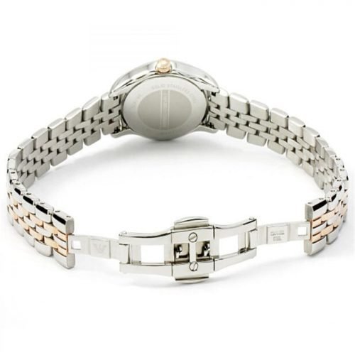 Emporio Armani AR1825 Ladies two-tone steel/gold plate case Watch