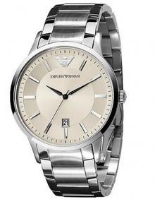 Emporio Armani AR2430 Classic Stainless Steel Mens Watch