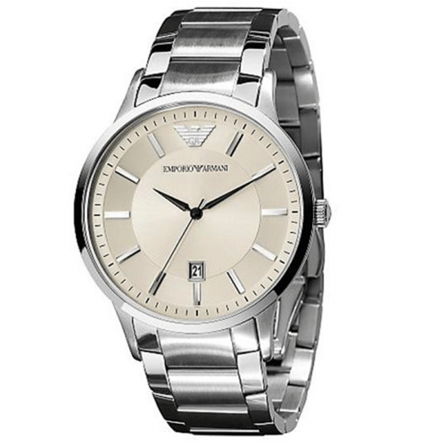 Emporio Armani AR2430 Classic Stainless Steel Mens Watch