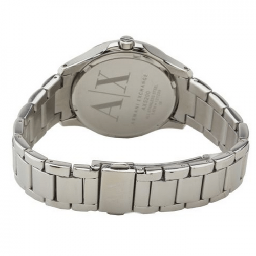 Armani Exchange AX5200 Silver Quilted Dial Stainless Steel Ladies Watch