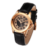 Dolce & Gabbana DW0798 Women's Black Disc Rose Gold Shell Classic Watch