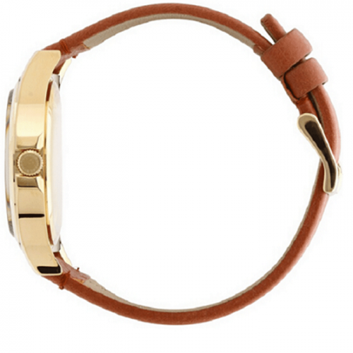 Marc by Marc Jacobs MBM1261 Baby Dave Ivory Dial Brown Leather Unisex Watch