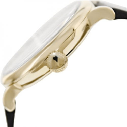 Marc by Marc Jacobs MBM1269 Baker Gold-Tone Black Leather Ladies Watch