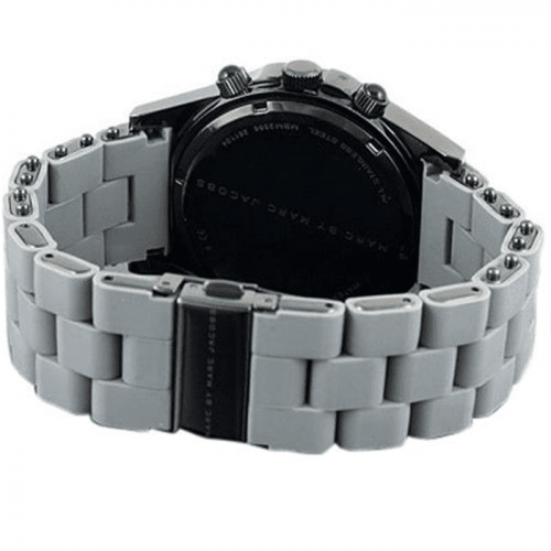 Marc by Marc Jacobs MBM2566 Grey Pelly Chronograph Silicone Watch