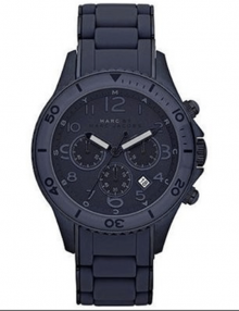 Marc by Marc MBM2581 Men's Blue Stainless-Steel Quartz Watch with Blue Dial
