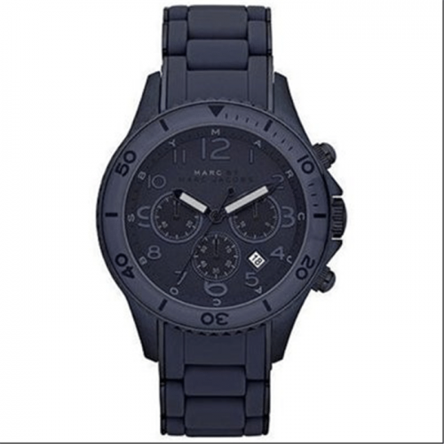 Marc by Marc MBM2581 Men's Blue Stainless-Steel Quartz Watch with Blue Dial