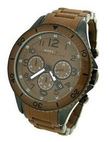 Marc by Marc Jacobs MBM2582 Rock Chronograph Silicone Mens Watch