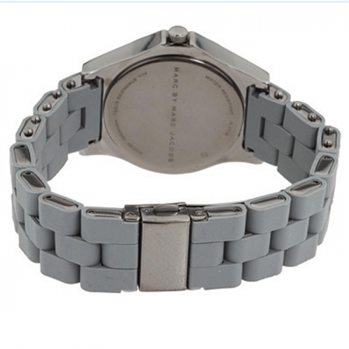Marc Jacobs MBM2589 Pelly Grey Dial Gunmetal IP Stainless Steel Ladies Watch