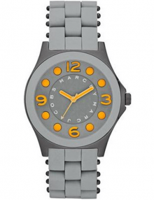 Marc Jacobs MBM2589 Pelly Grey Dial Gunmetal IP Stainless Steel Ladies Watch